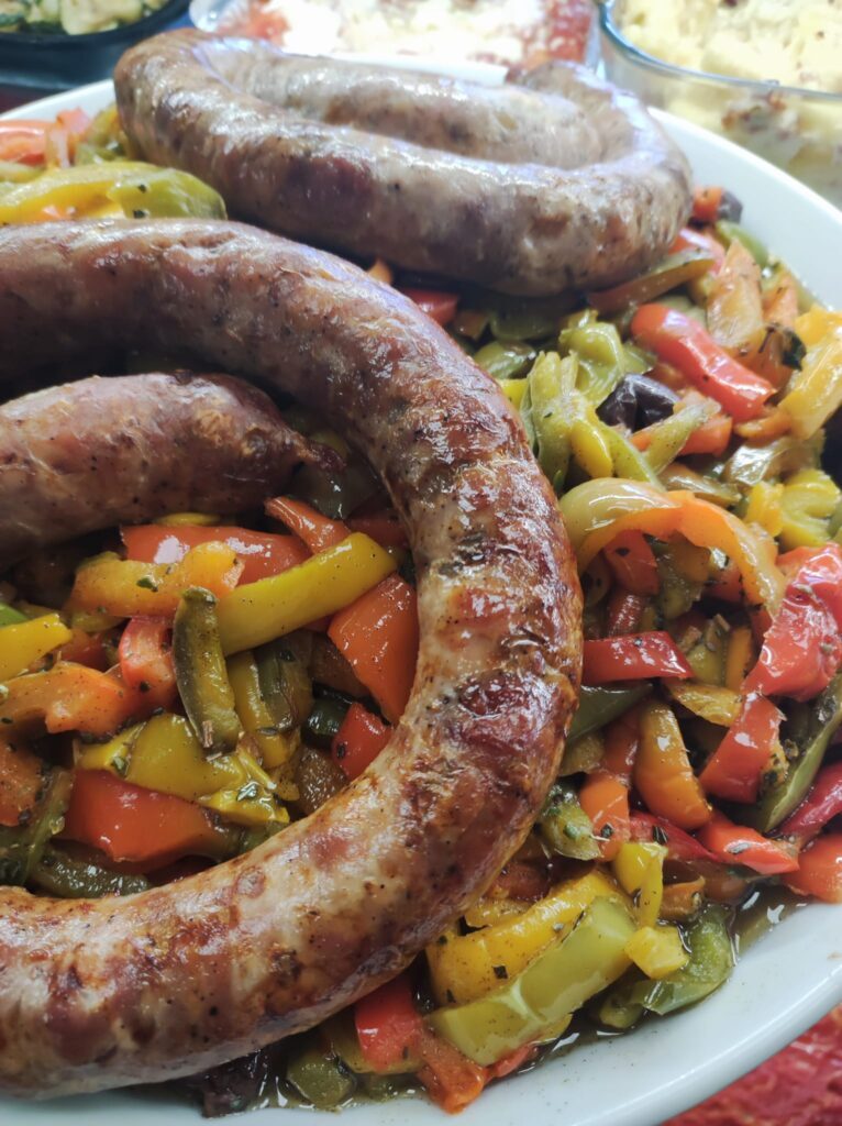 Salsiccia con peperoni
