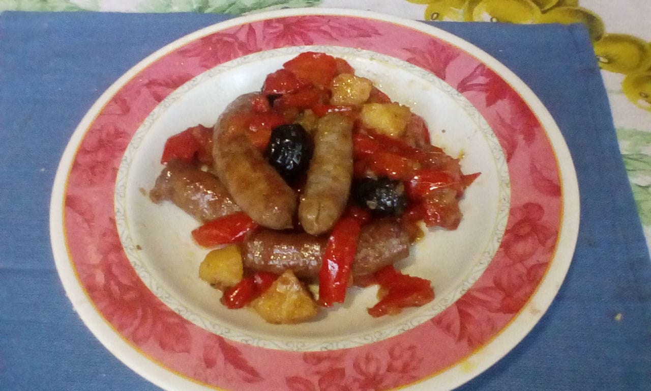 Salsiccia e peperoni