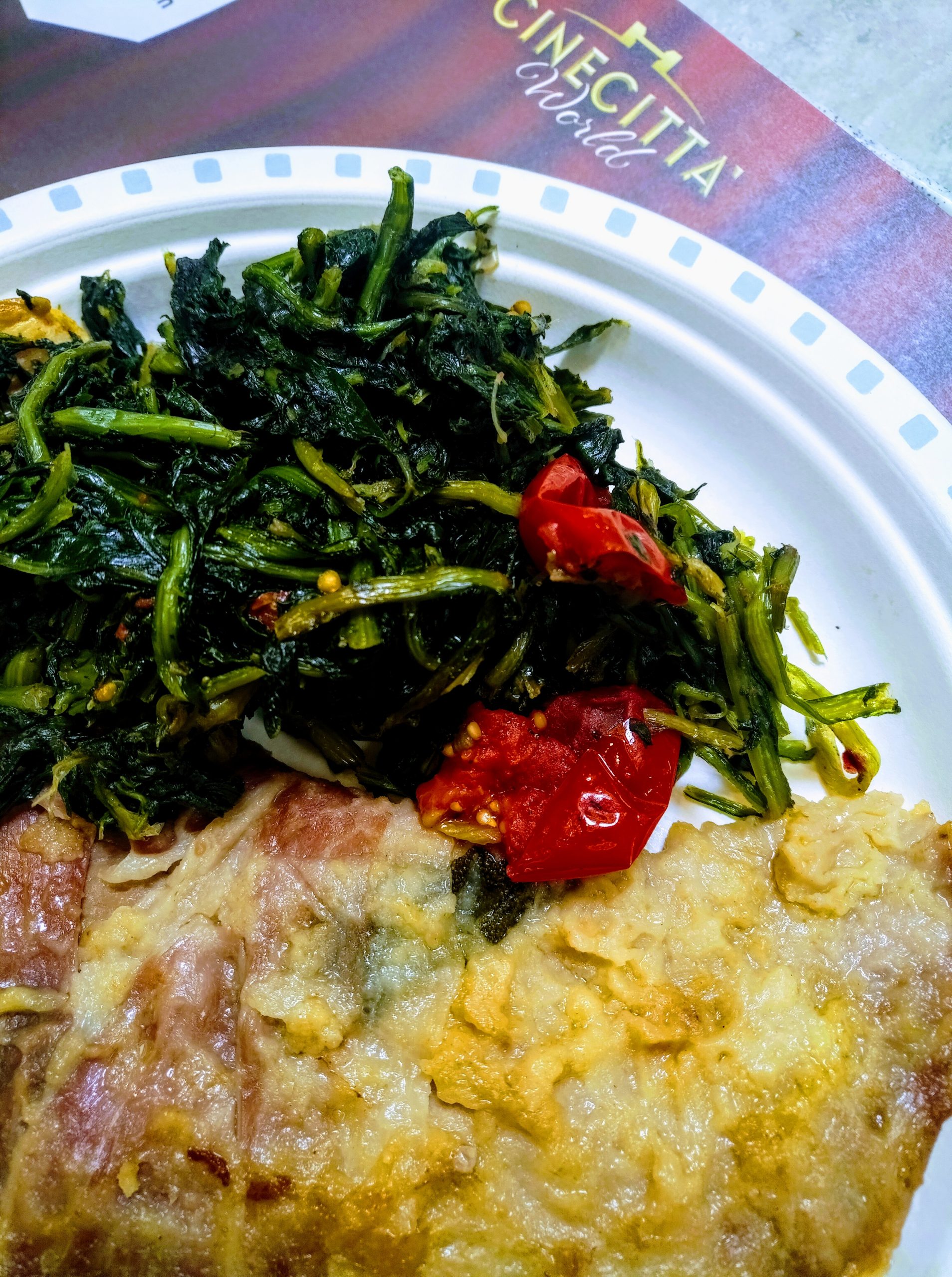 Saltimbocca alla romana con cicorino