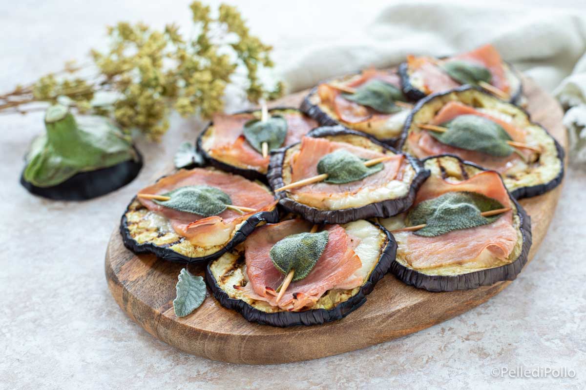Saltimbocca di melanzane