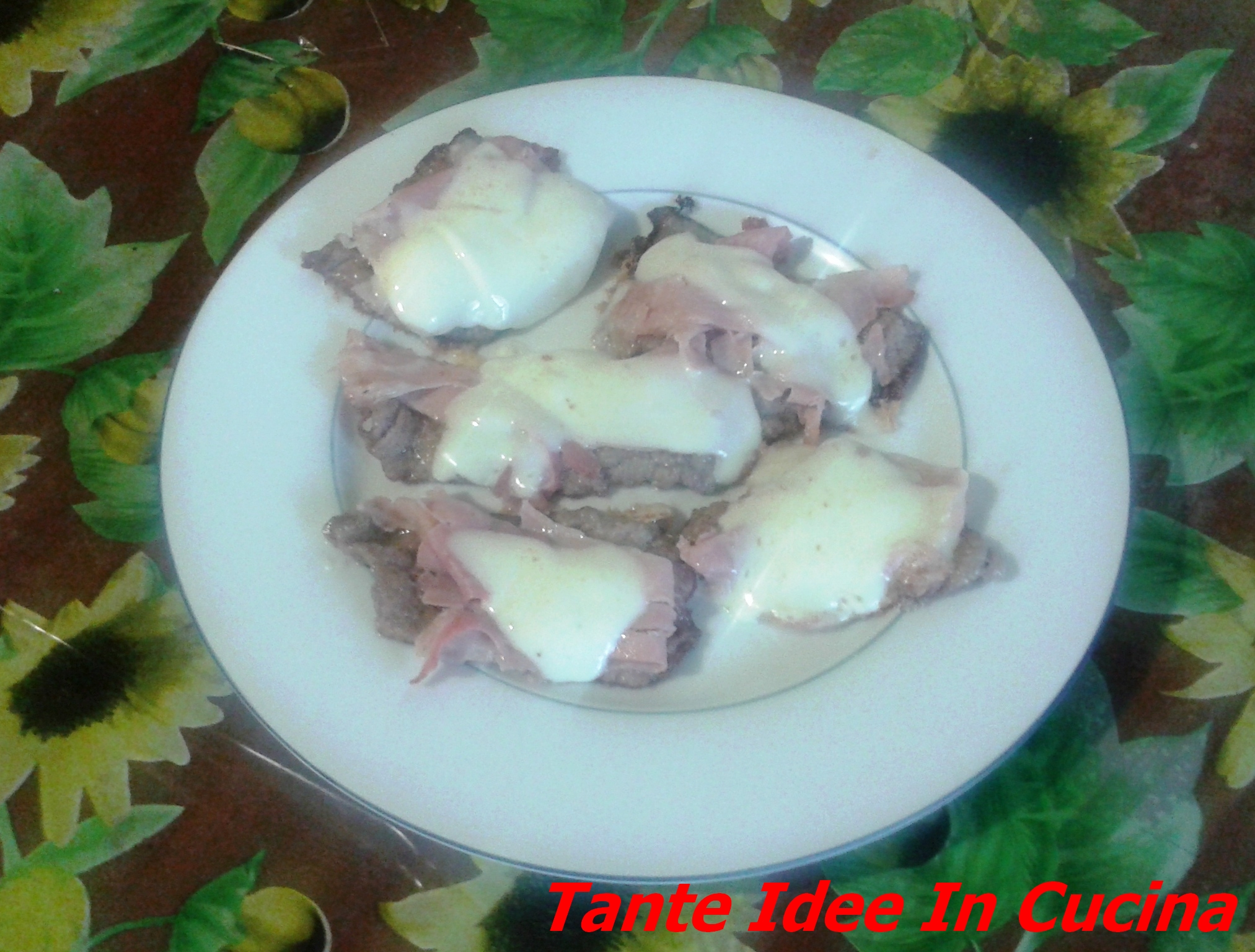 Saltimbocca prosciutto cotto & sottilette