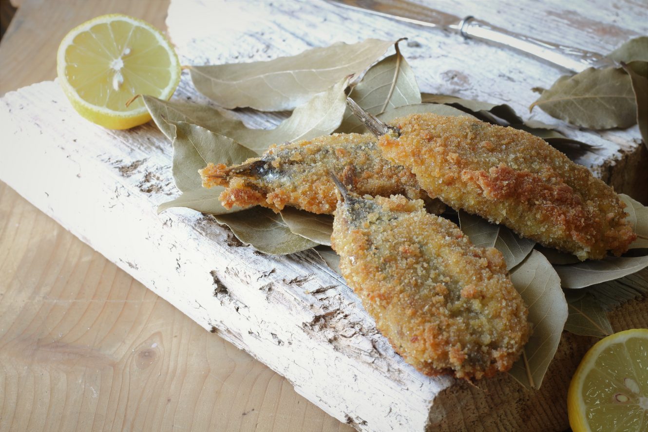 Sarde a beccafico alla catanese