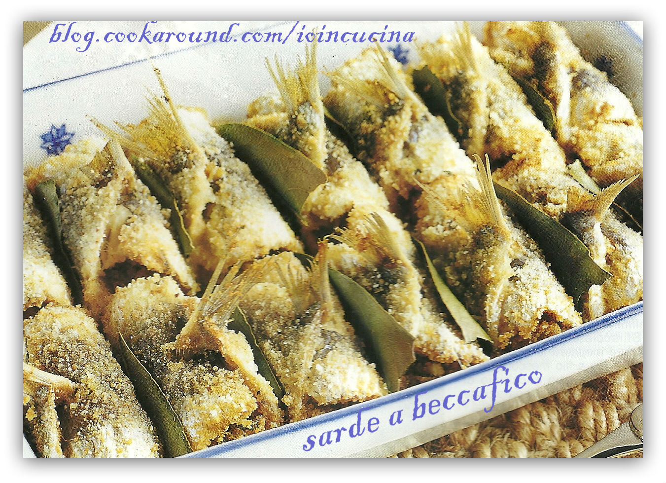 Sarde a beccafico