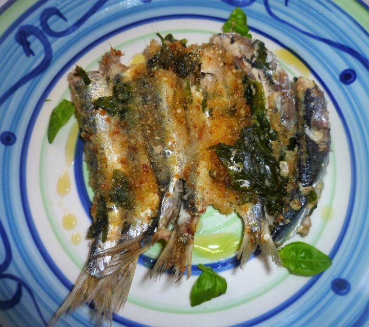 Sardine al forno