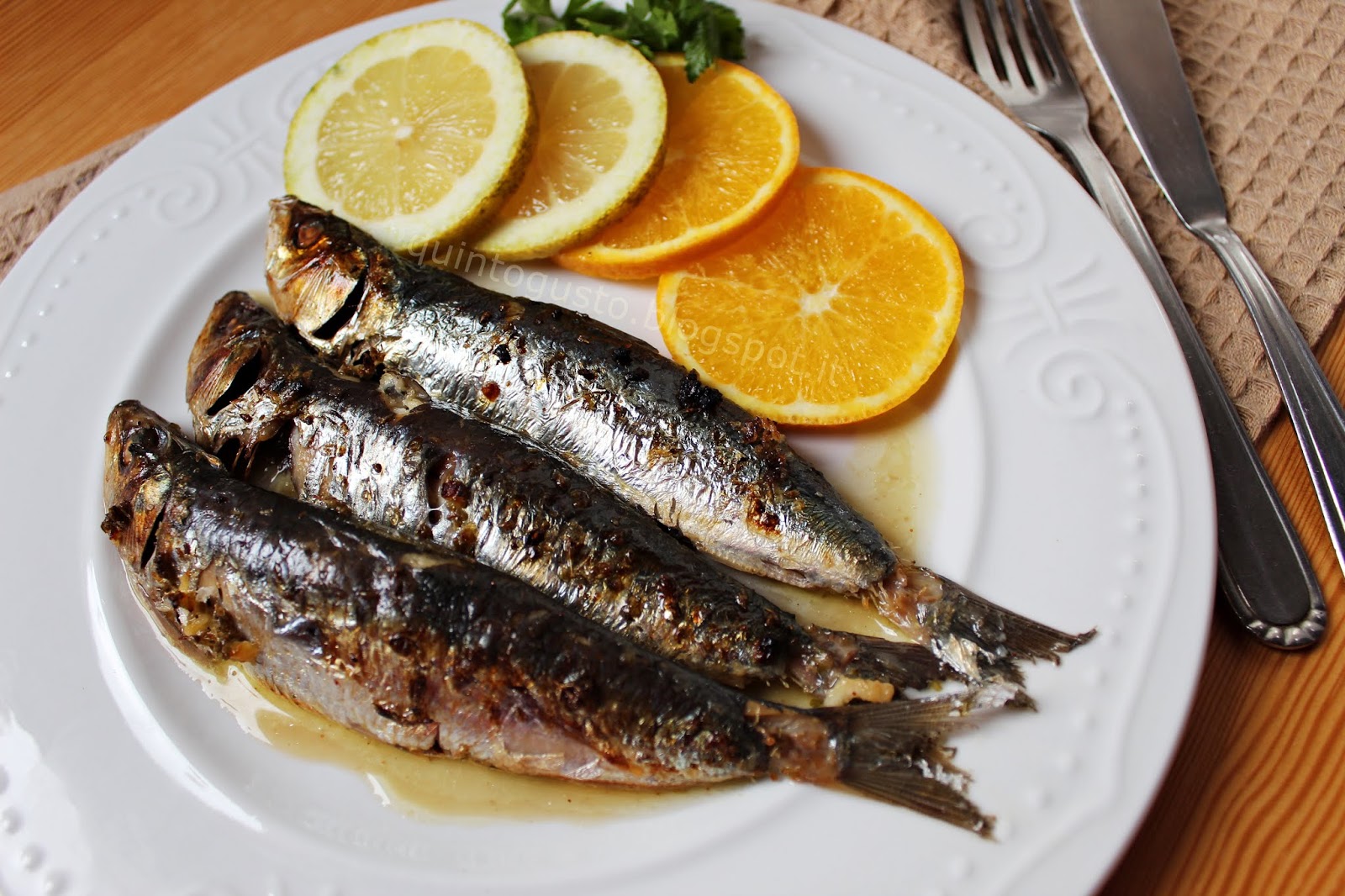 Sardine al forno