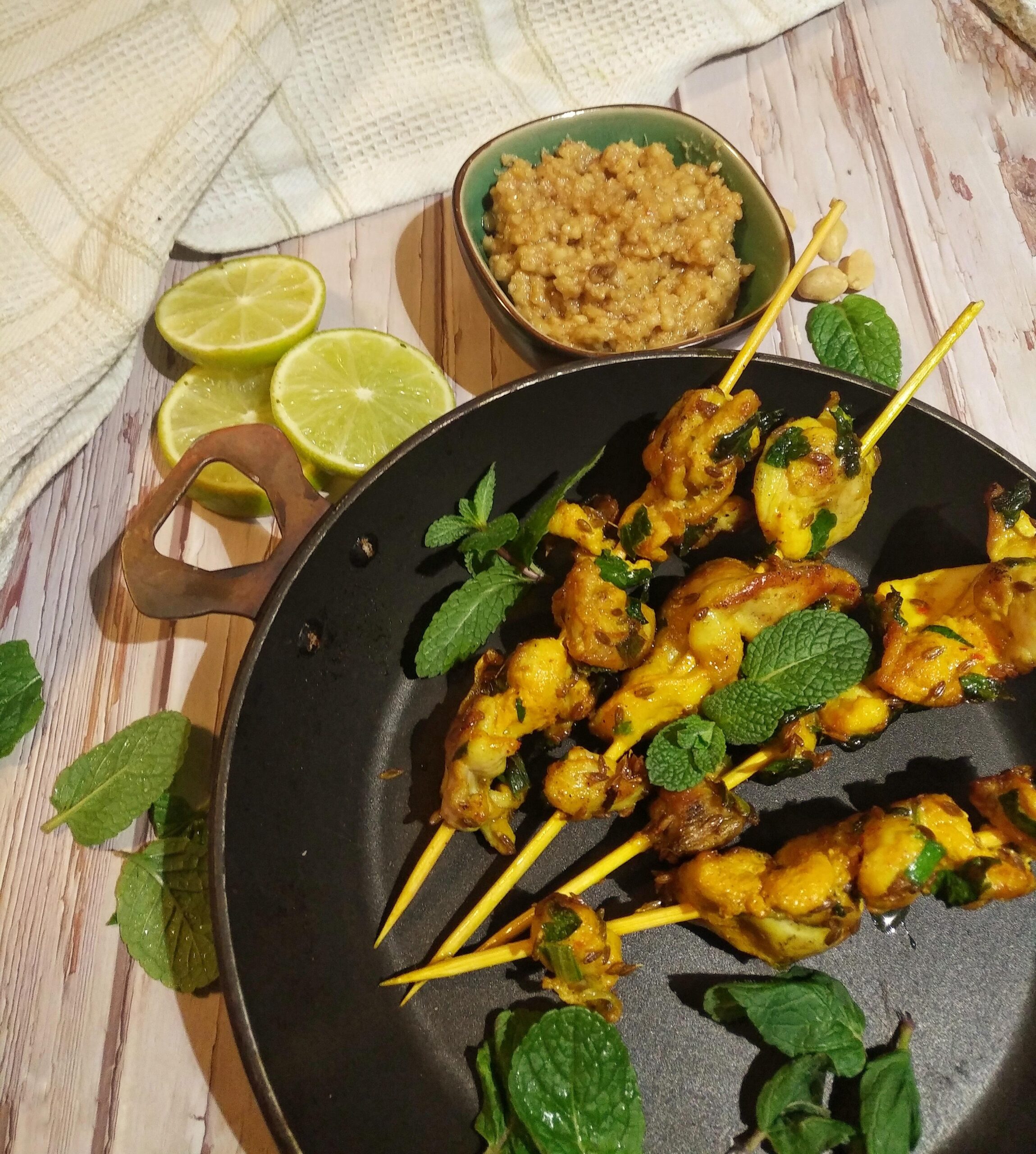 Saté ayam (indonesia)