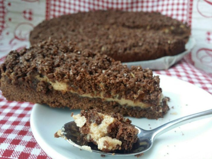 Sbriciolata al cacao con crema di ricotta