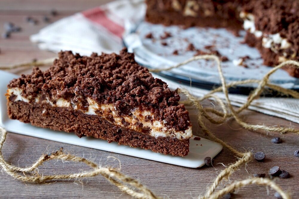 Sbriciolata al cacao e ricotta