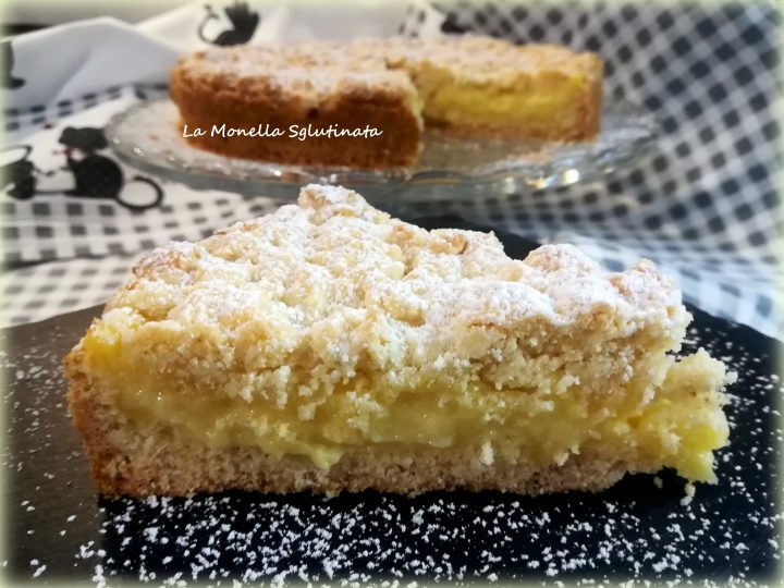 Sbriciolata alla crema senza glutine