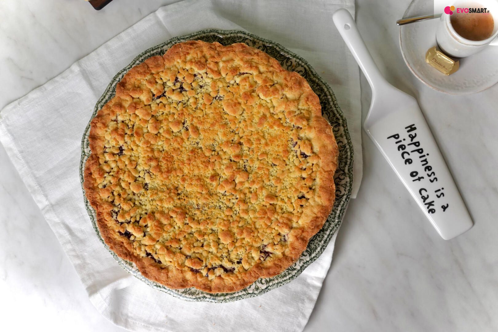 Sbriciolata alla marmellata: ricetta facile e friabile