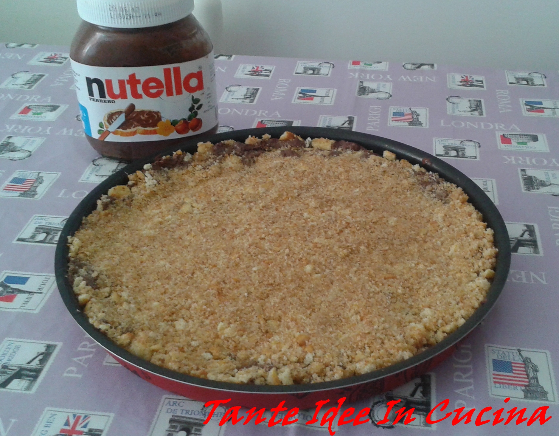 Sbriciolata alla nutella