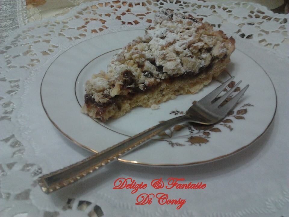 Sbriciolata con nutella