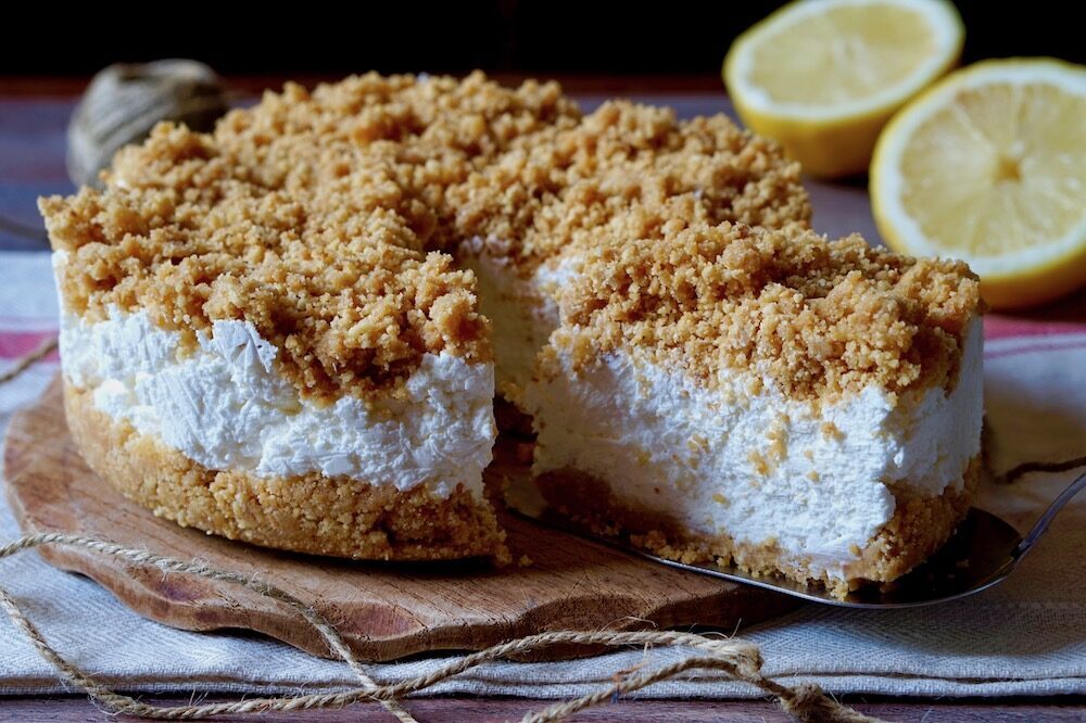 Sbriciolata fredda al limone