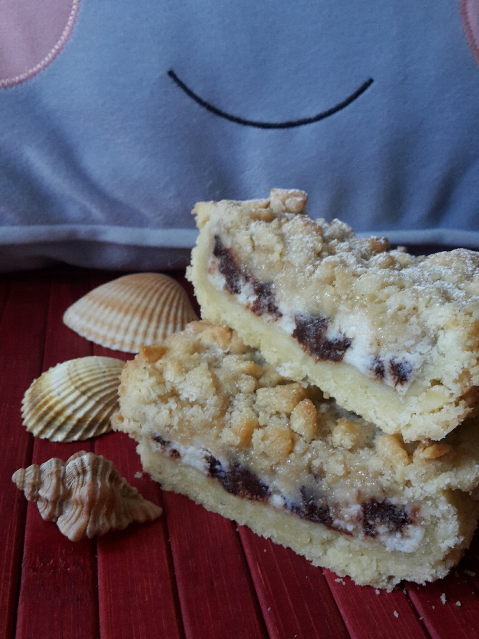 Sbriciolata ricotta e cioccolato da personalizzare con confetture marmellate
