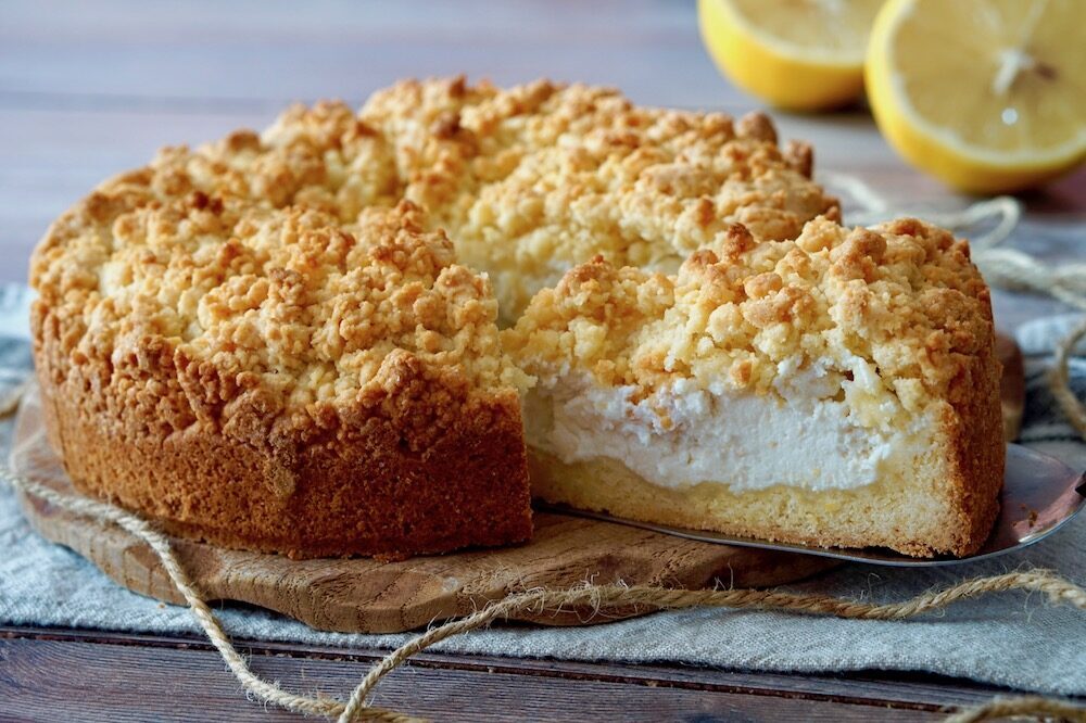 Sbriciolata ricotta e limone