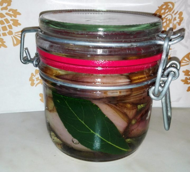 Scalogno sott’olio in agrodolce