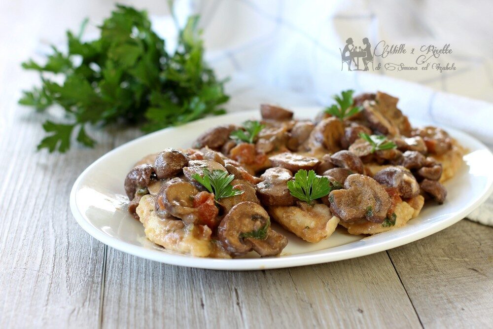 Scaloppine ai funghi