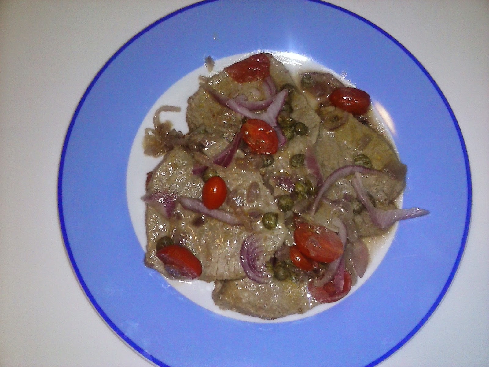Scaloppine ai sapori di sicilia