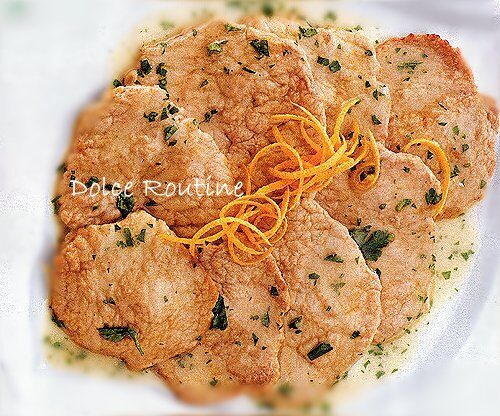 Scaloppine al limone