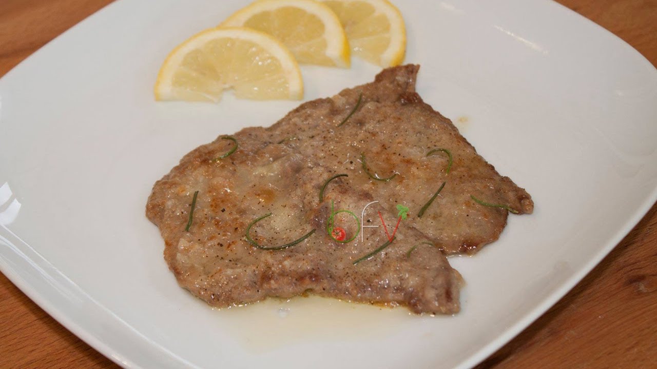 Scaloppine al limone [videoricetta]