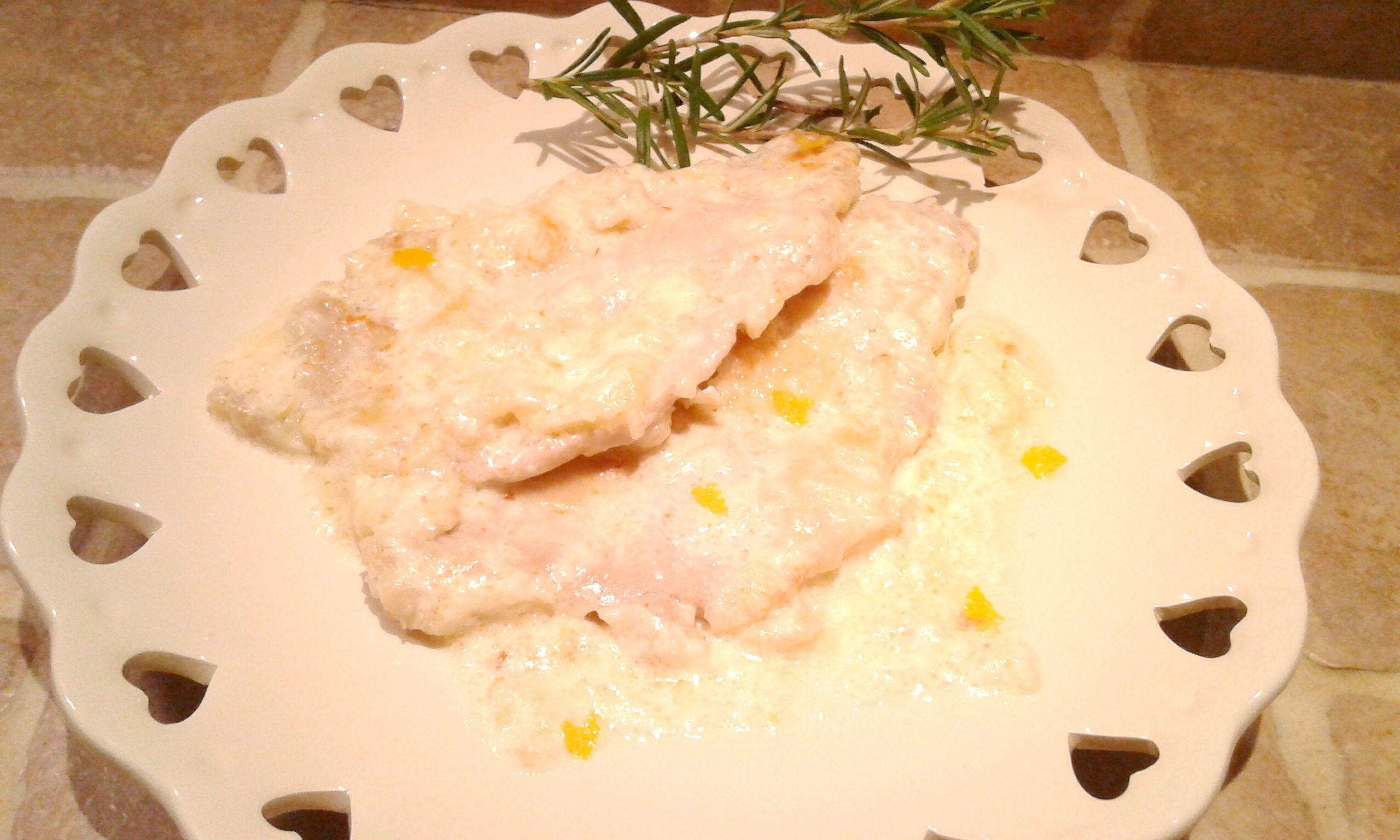 Scaloppine al profumo di limone