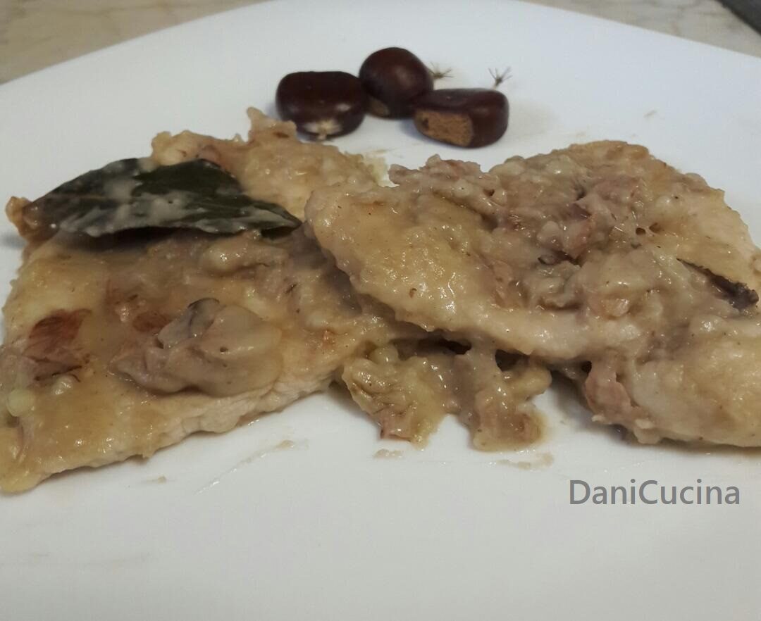 Scaloppine alle castagne