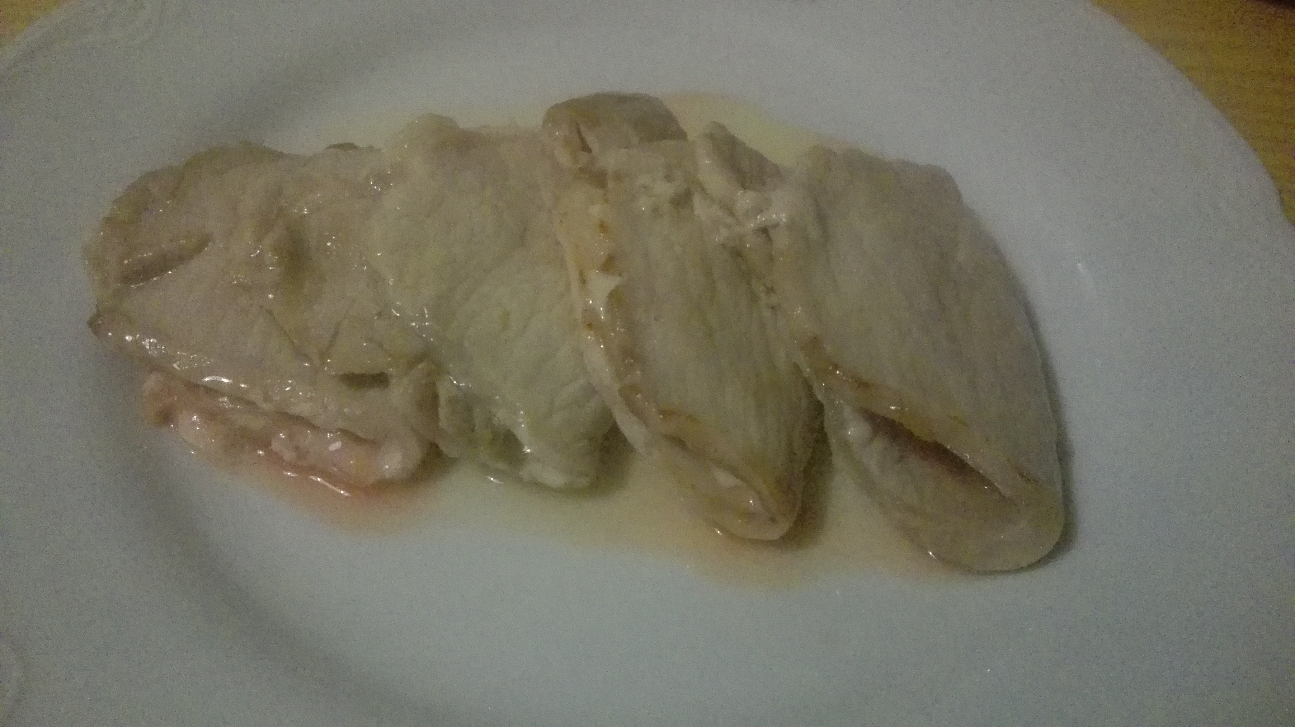 Scaloppine farcite al vino bianco