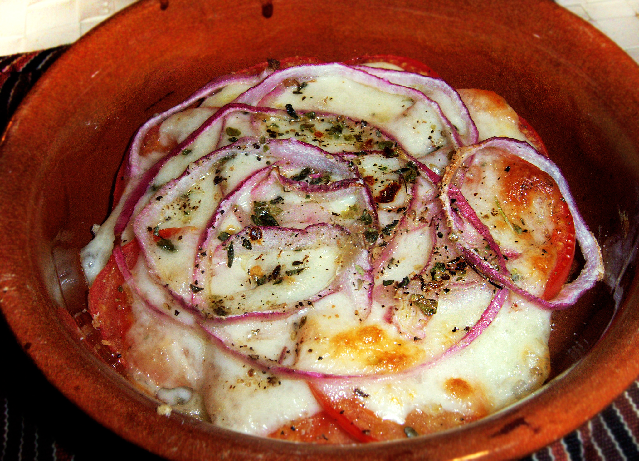 Scamorza cipollosa al forno