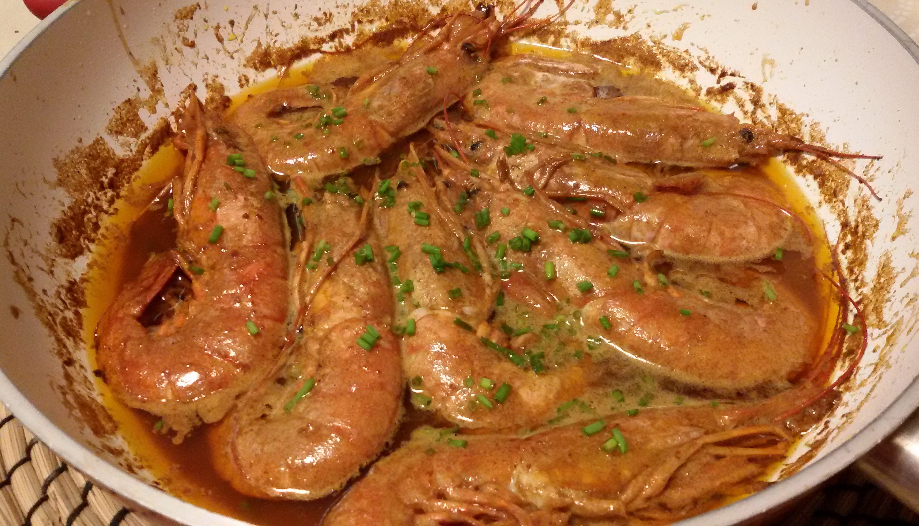 Scampi al burro
