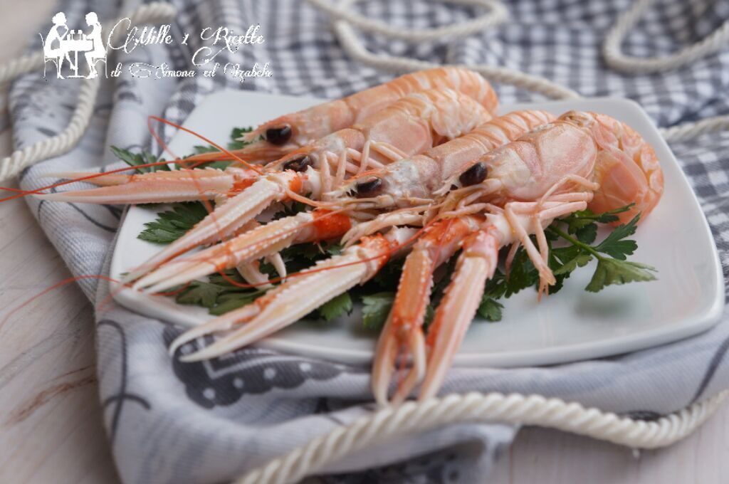Scampi in insalata