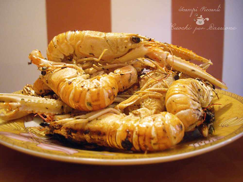 Scampi piccanti