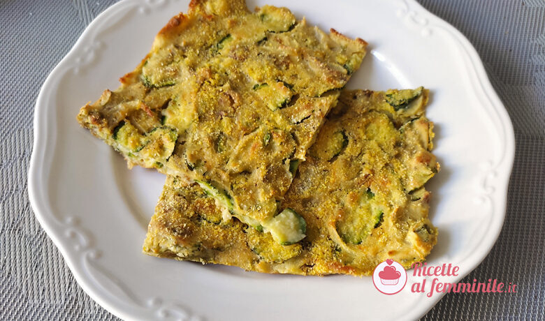 Scarpaccia di zucchine