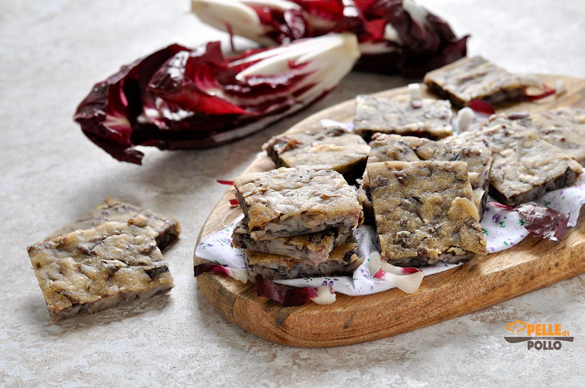 Schiacciata veloce al radicchio
