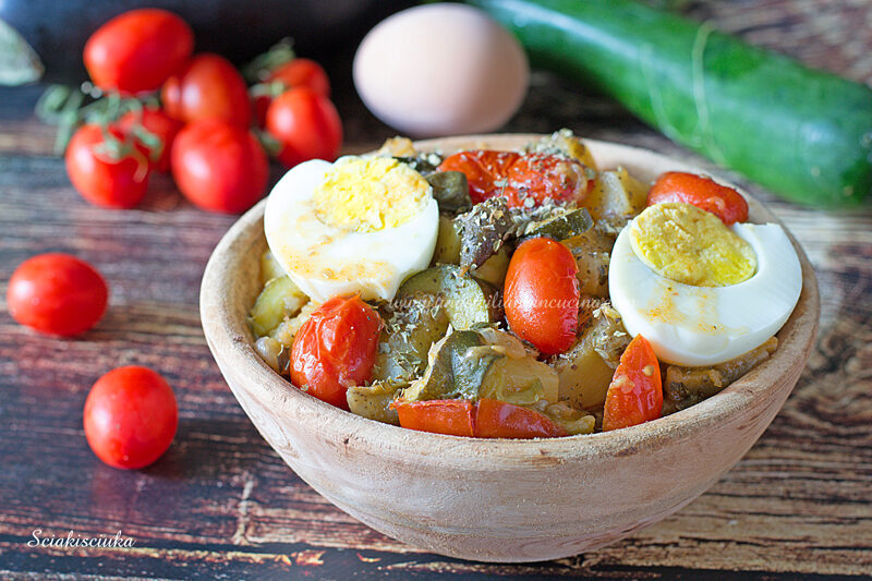 Sciakisciuka o caponata pantesca siciliana