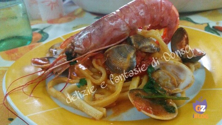 Scialatielli allo scoglio saltati in padella