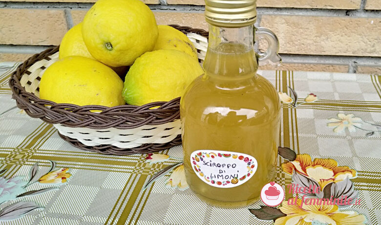 Sciroppo di limoni con il bimby