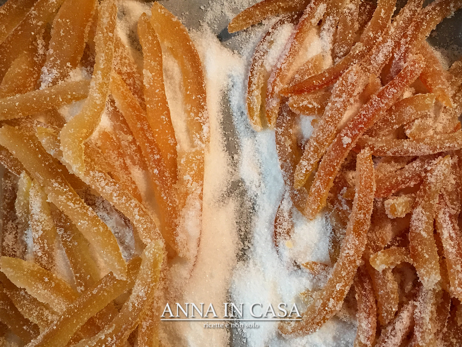 Scorzette candite di limoni e arance