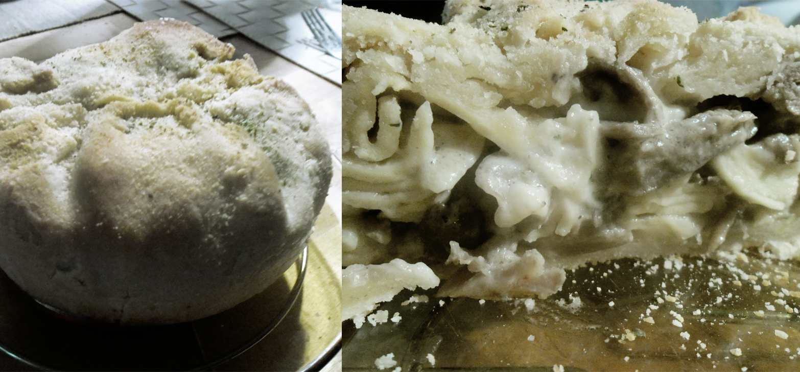 Scrigno con tagliatelle