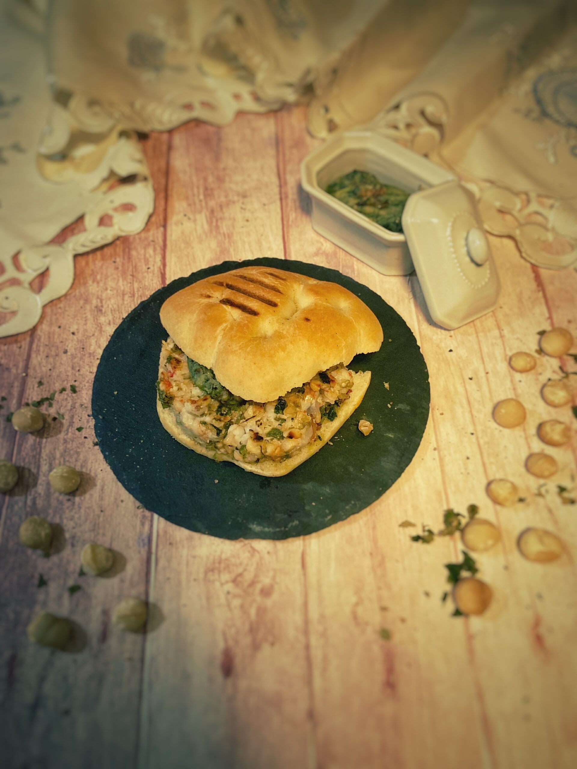 Seaweed burger