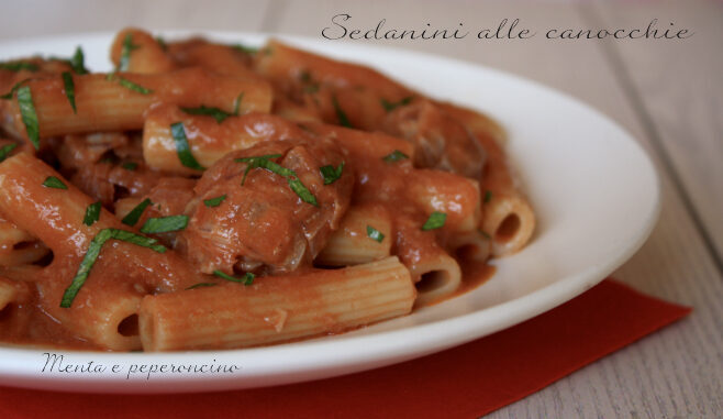 Sedanini alle canocchie