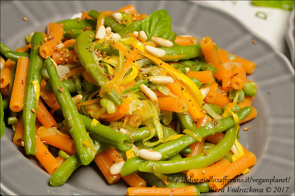 Sedanini alle lenticchie e verdure