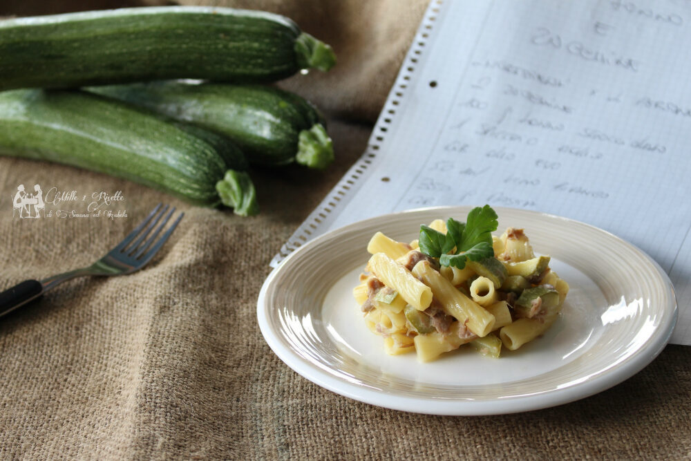 Sedanini tonno e zucchine