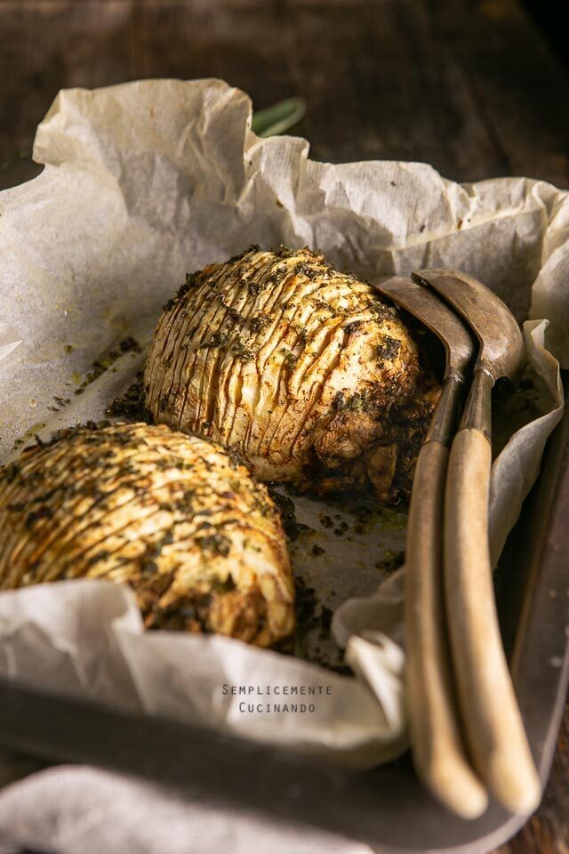 Sedano rapa hasselback