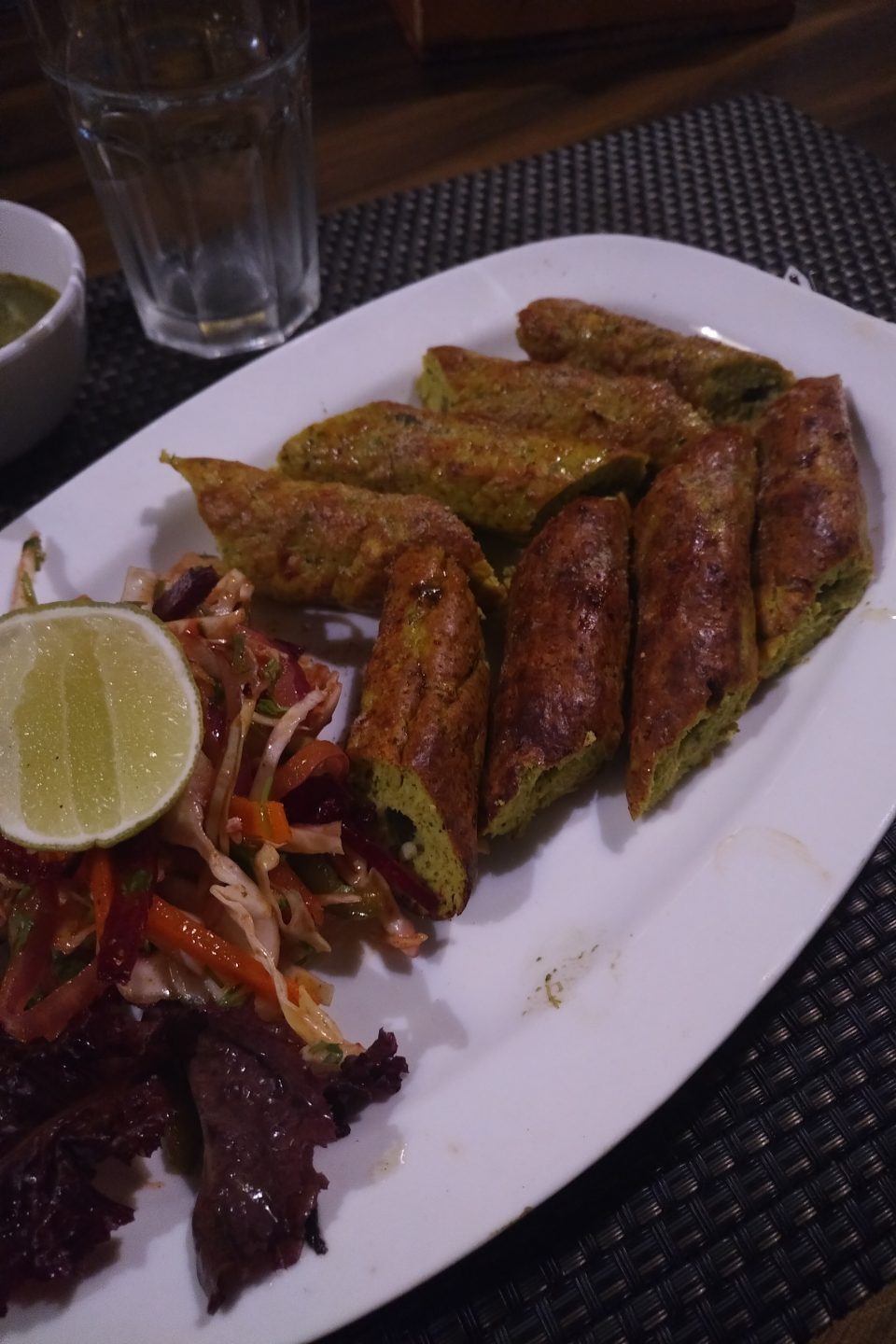 Seekh kebab (kebab a spiedino)