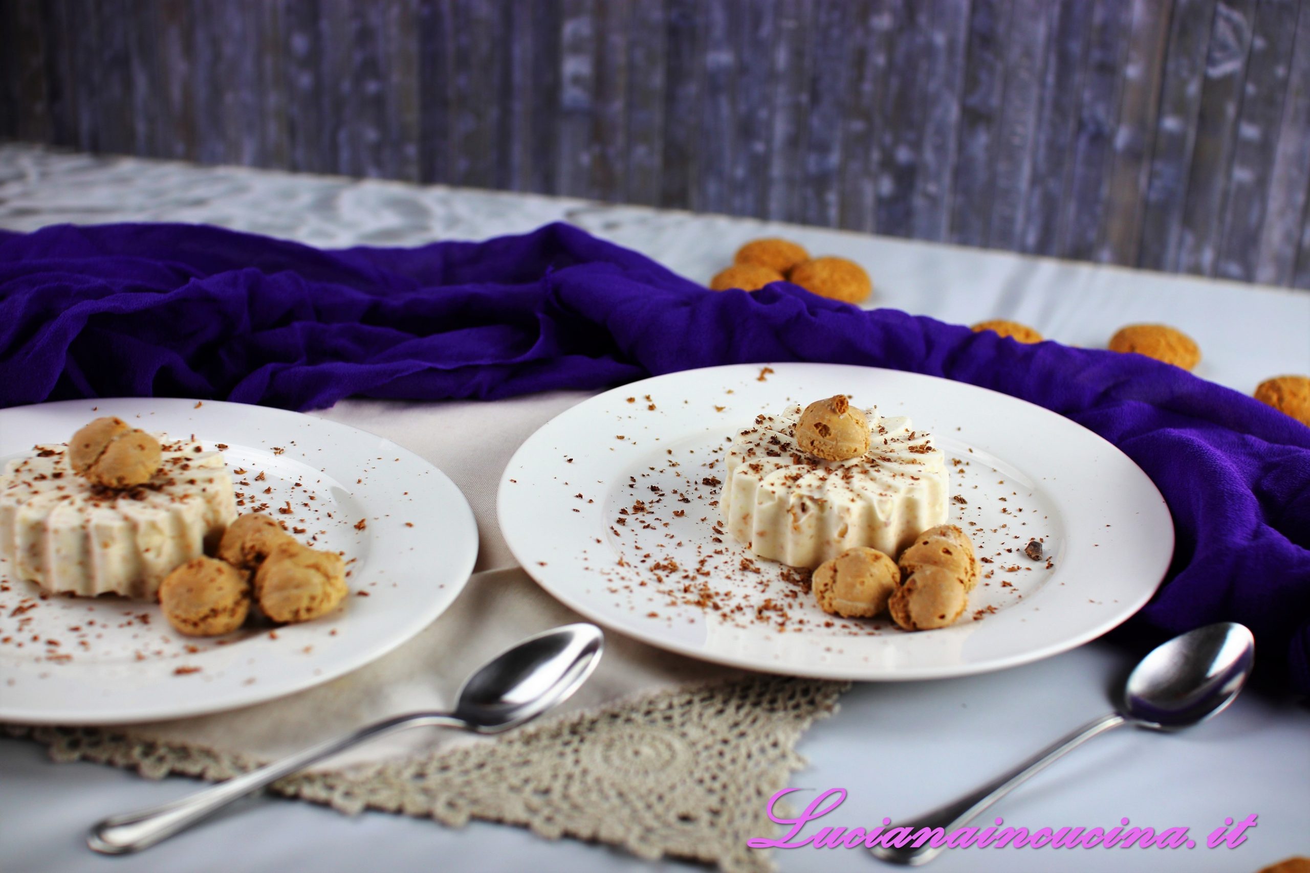 Semifreddo agli amaretti e mascarpone