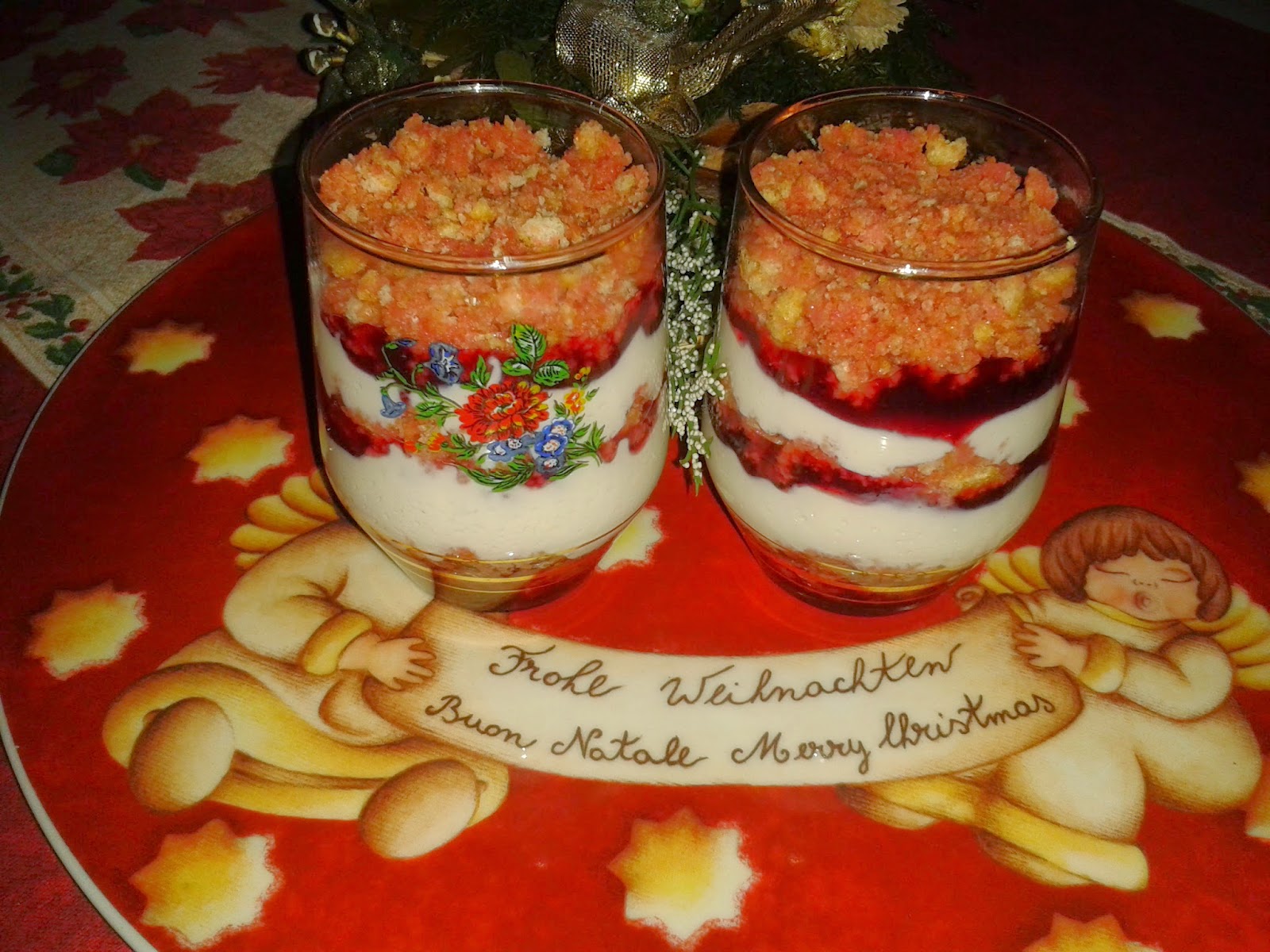 Semifreddo ai frutti rossi e alchermes