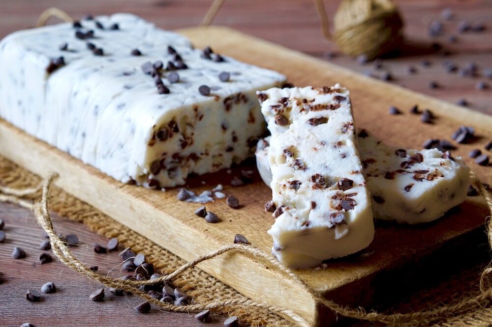 Semifreddo al cioccolato e ricotta
