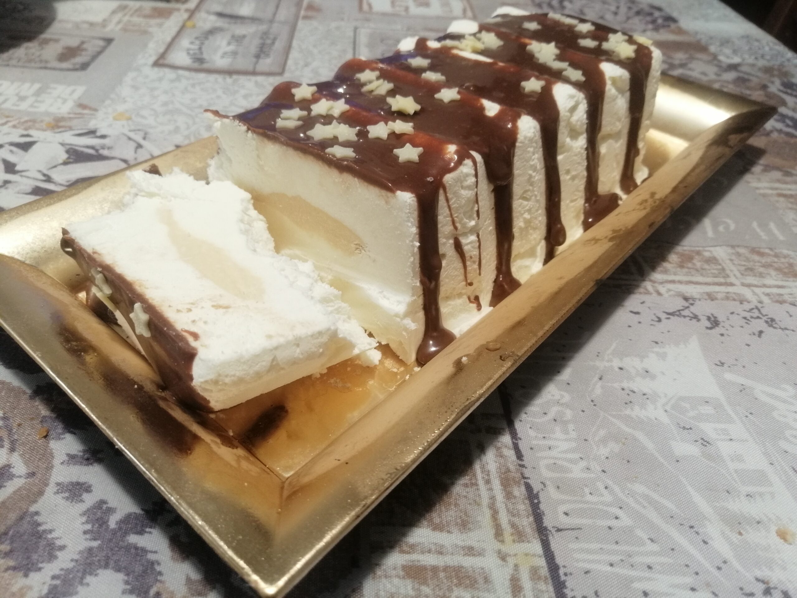 Semifreddo al cocco senza uova