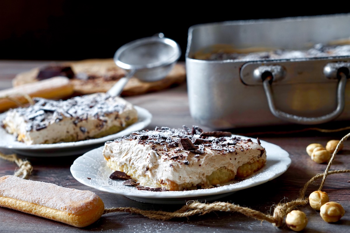 Semifreddo al doppio cioccolato e nocciole