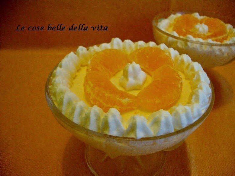 Semifreddo al mandarino